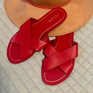 J. Crew flip flops